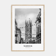 Warwick Portrait B&W Poster