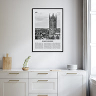 Warwickshire Travel B&W Poster