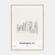 Washington, D.C. Drawn No 1 Poster