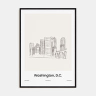 Washington, D.C. Drawn No 1 Poster