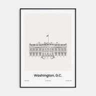 Washington, D.C. Drawn No 2 Poster