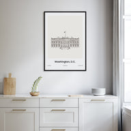 Washington, D.C. Drawn No 2 Poster