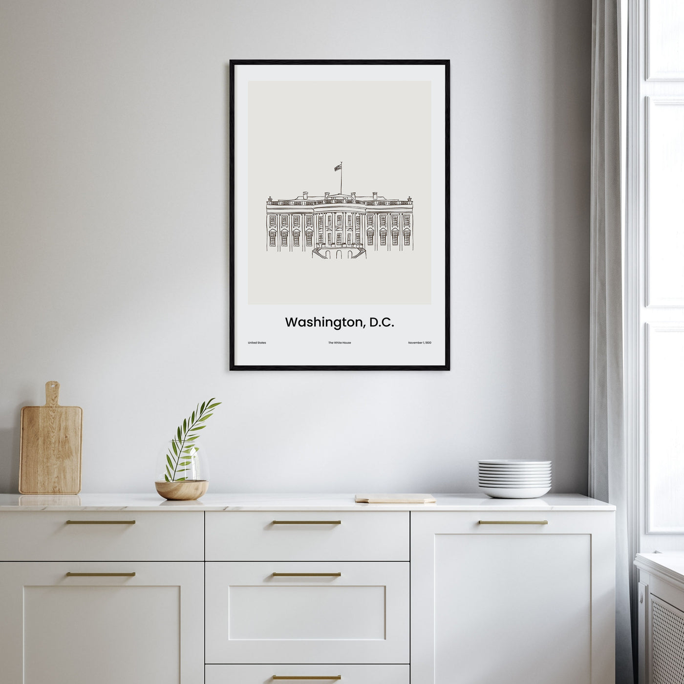 Washington, D.C. Drawn No 2 Poster