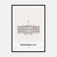 Washington, D.C. Drawn No 2 Poster