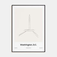 Washington, D.C. Drawn No 3 Poster