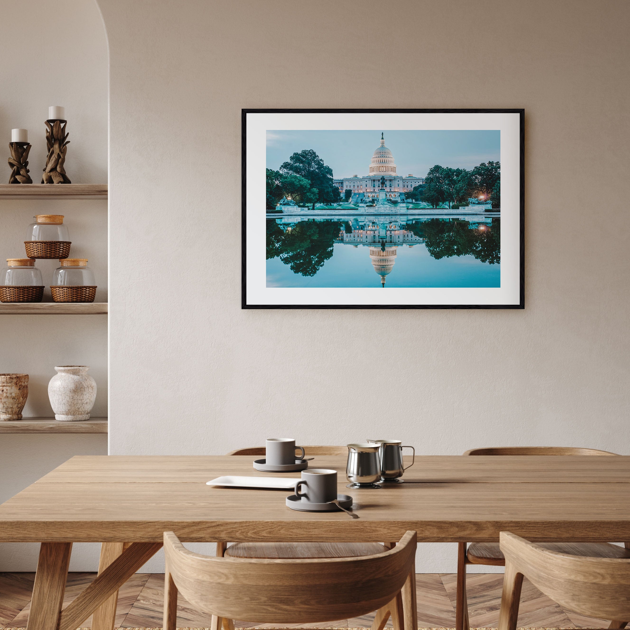 Washington, D.C. Landscape Color Poster