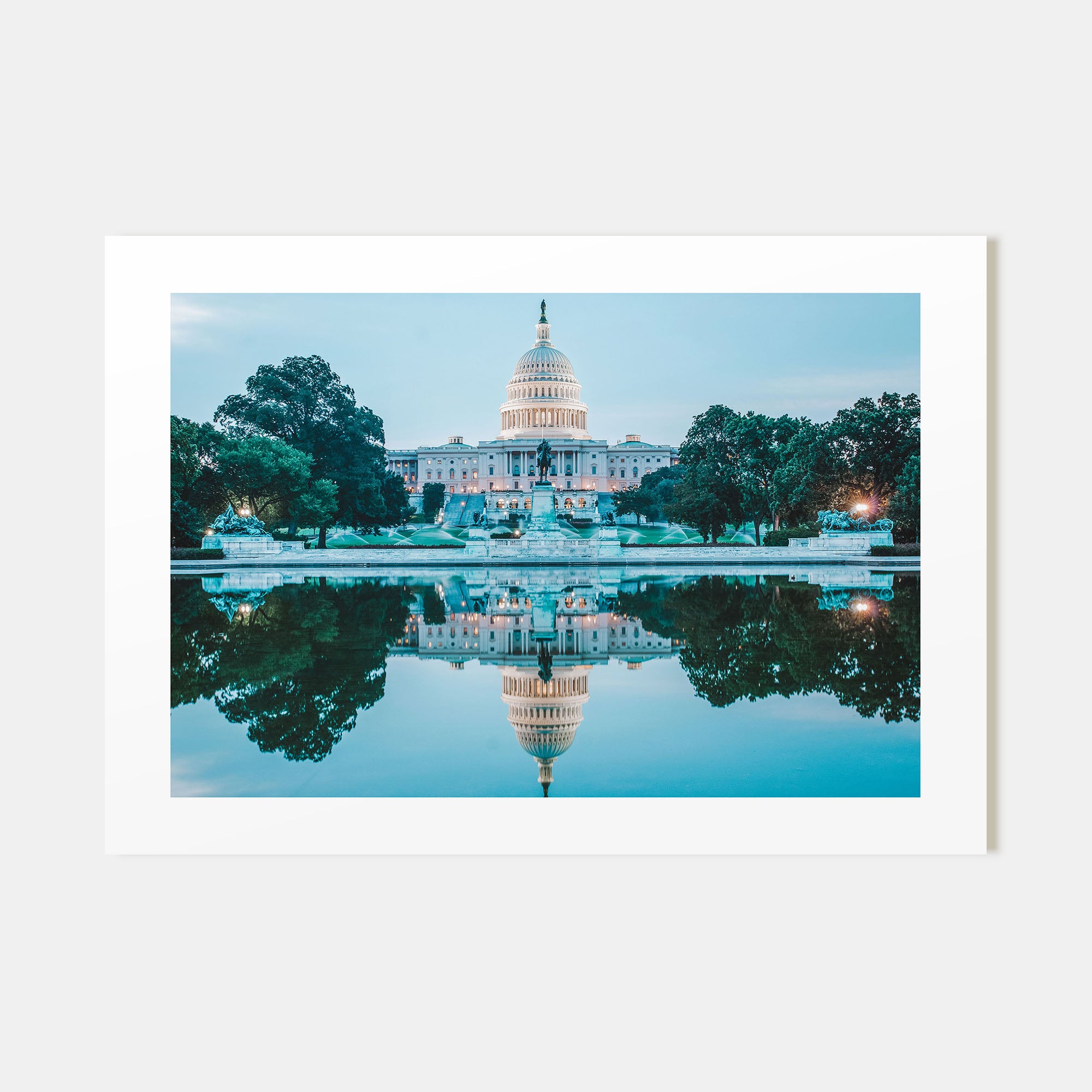 Washington, D.C. Landscape Color Poster