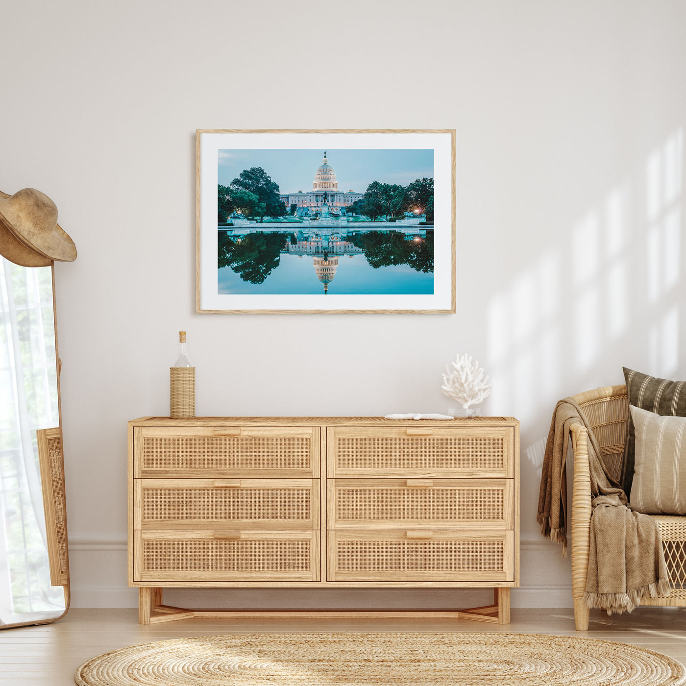 Washington, D.C. Landscape Color Poster