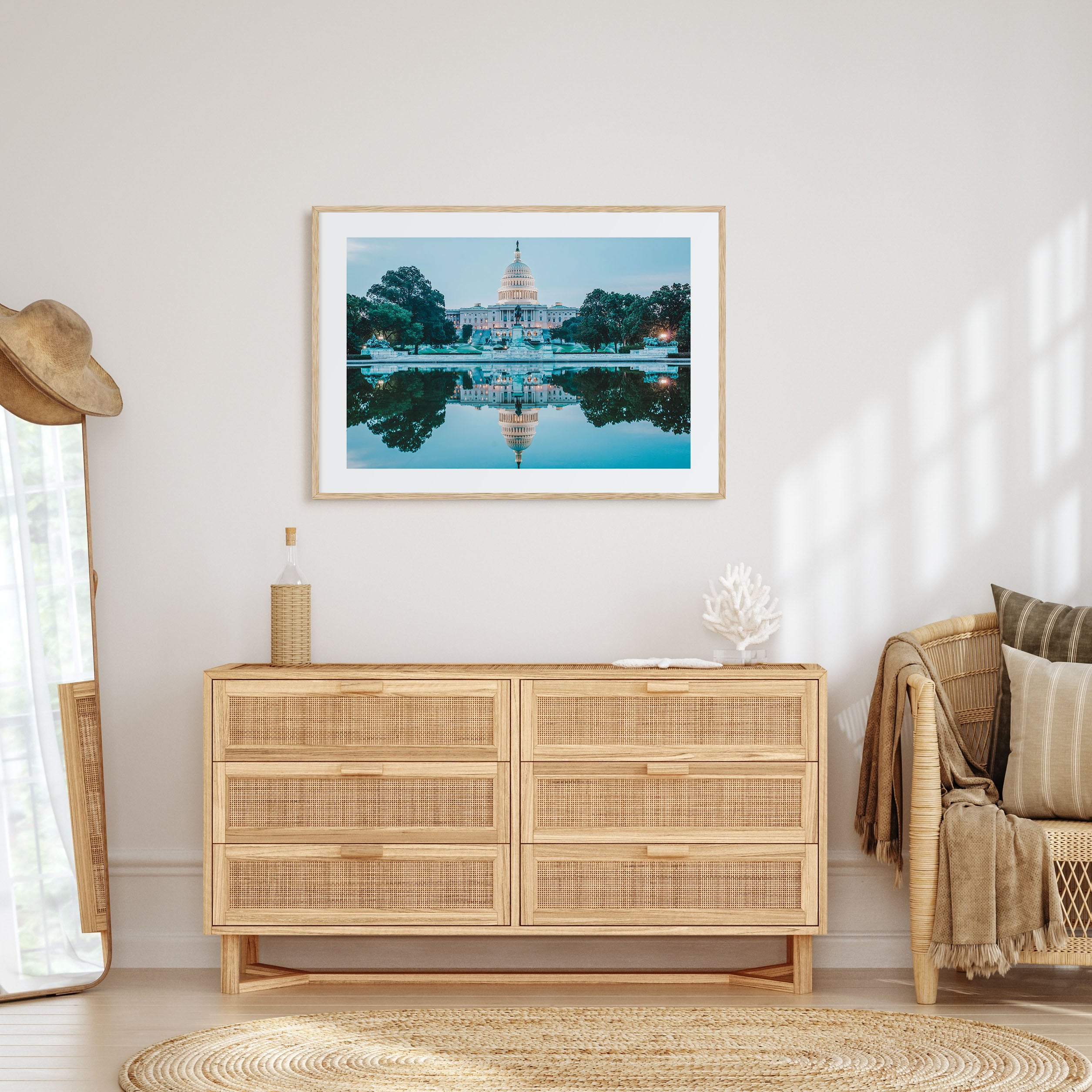 Washington, D.C. Landscape Color Poster