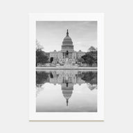 Washington, D.C. Photo B&W No 1 Poster