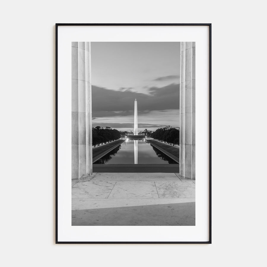 Washington, D.C. Photo B&W No 2 Poster