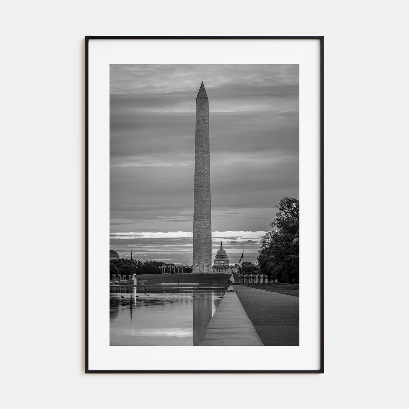 Washington, D.C. Photo B&W No 3 Poster