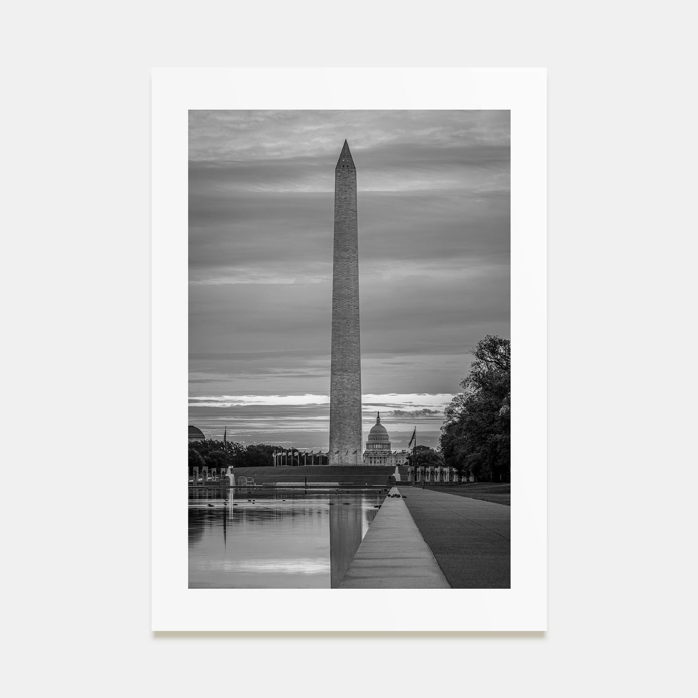 Washington, D.C. Photo B&W No 3 Poster