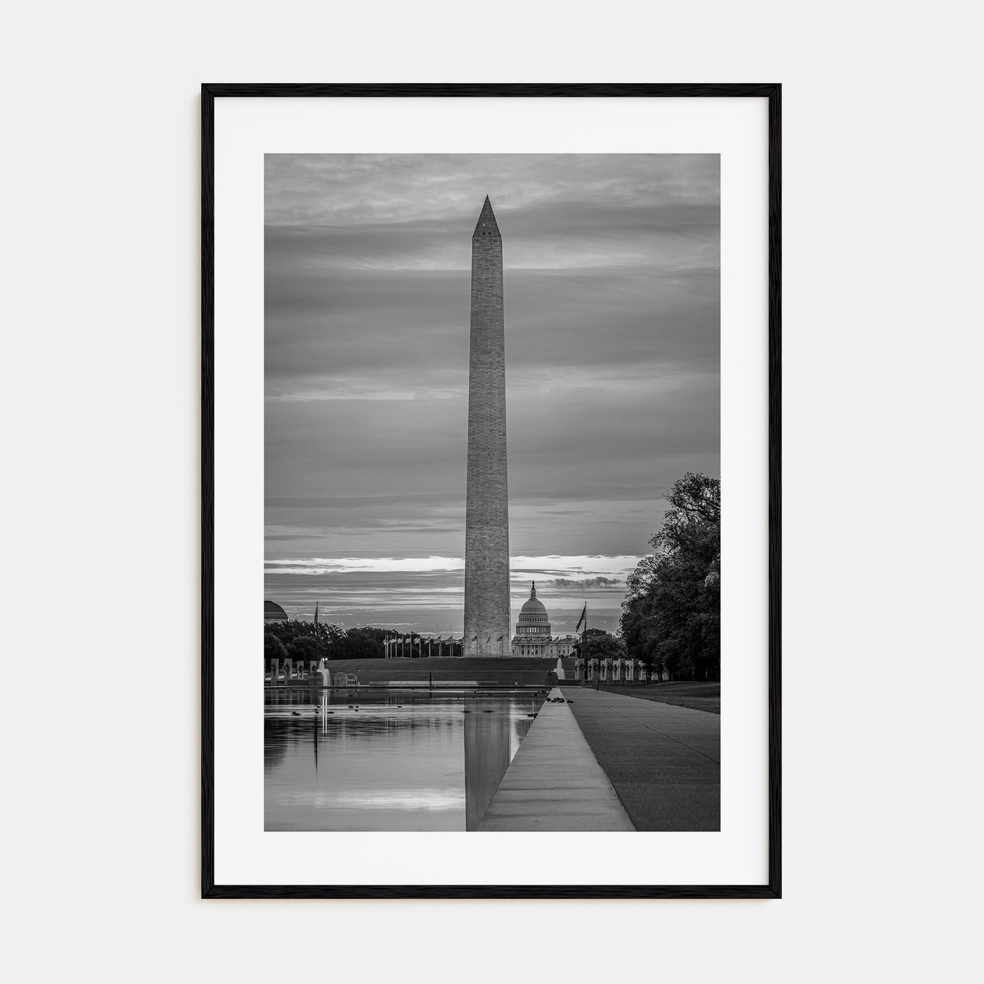 Washington, D.C. Photo B&W No 3 Poster