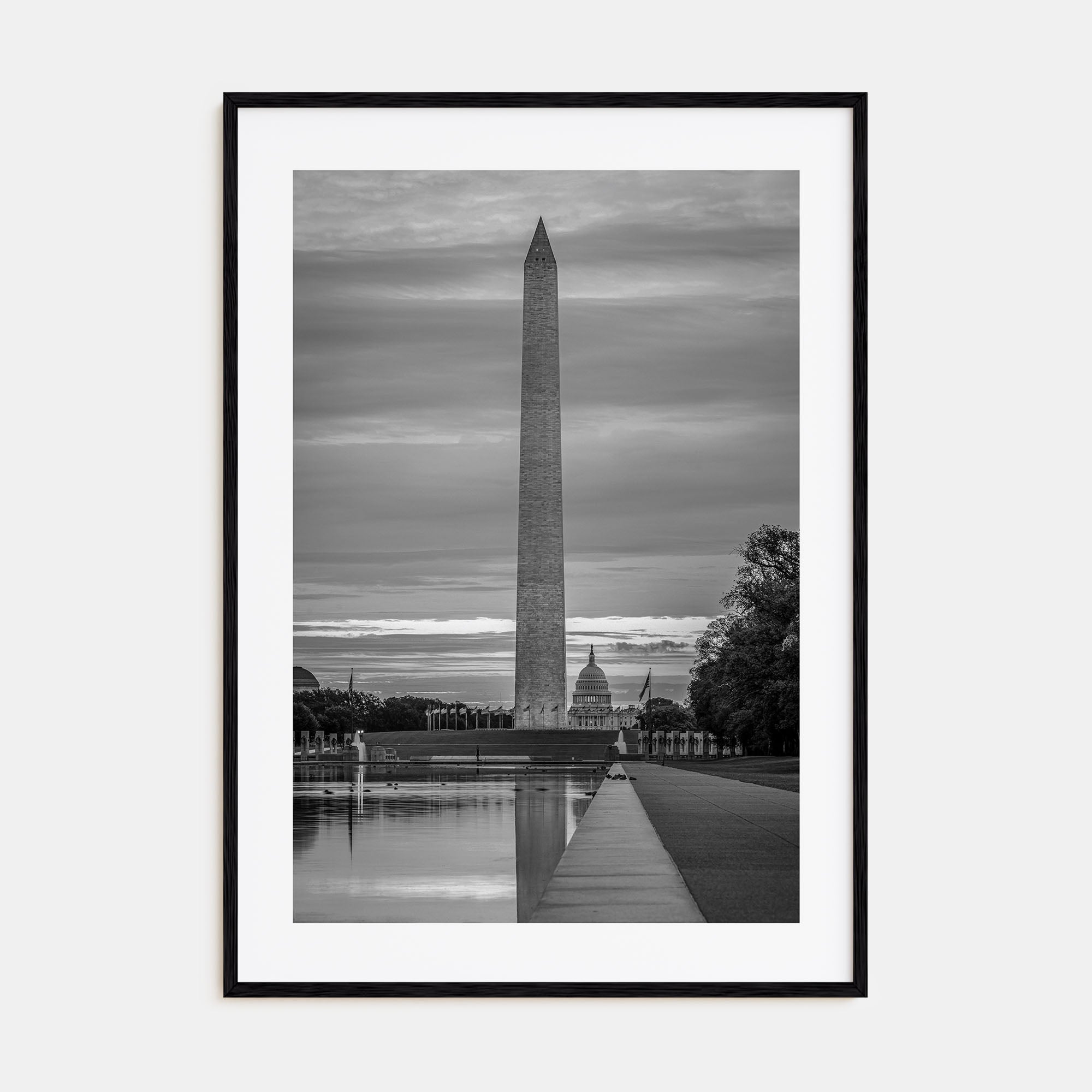 Washington, D.C. Photo B&W No 3 Poster