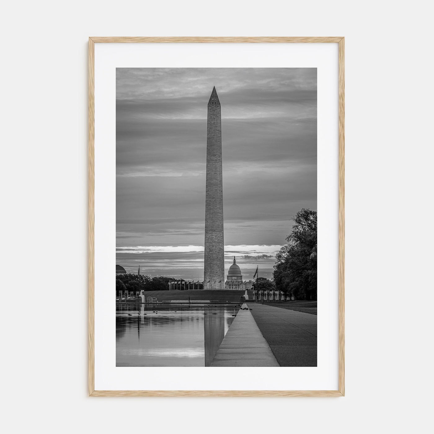 Washington, D.C. Photo B&W No 3 Poster