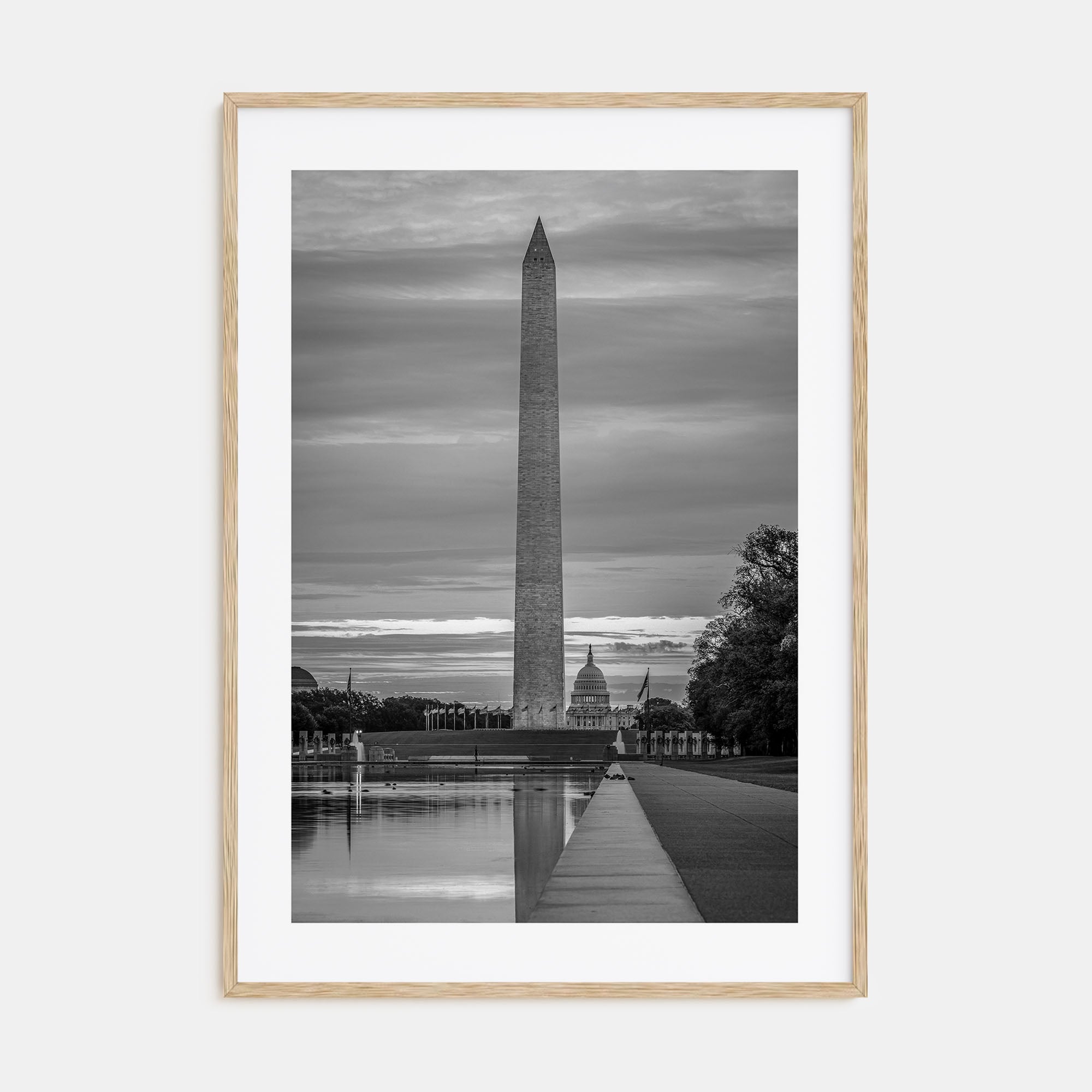 Washington, D.C. Photo B&W No 3 Poster