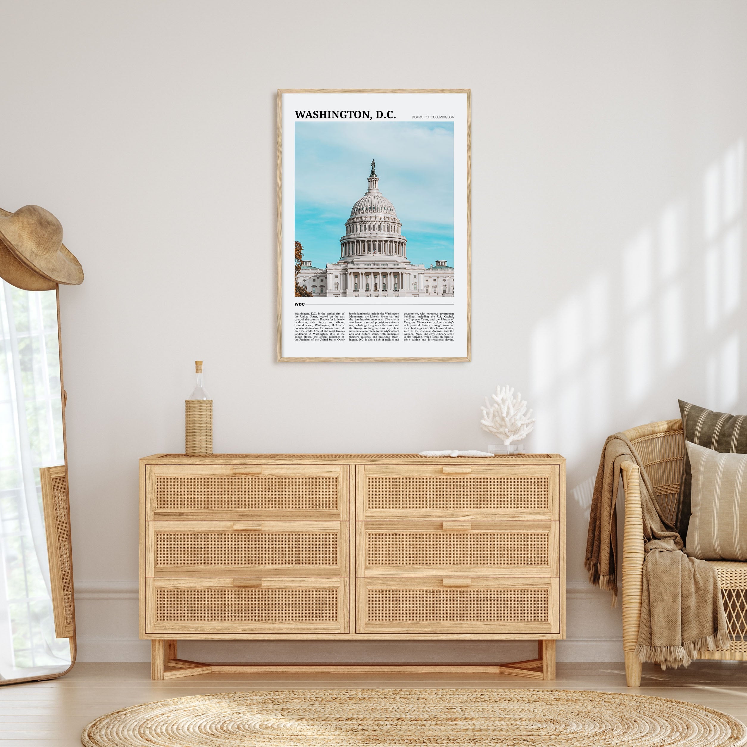 Washington, D.C. Travel Color No 1 Poster