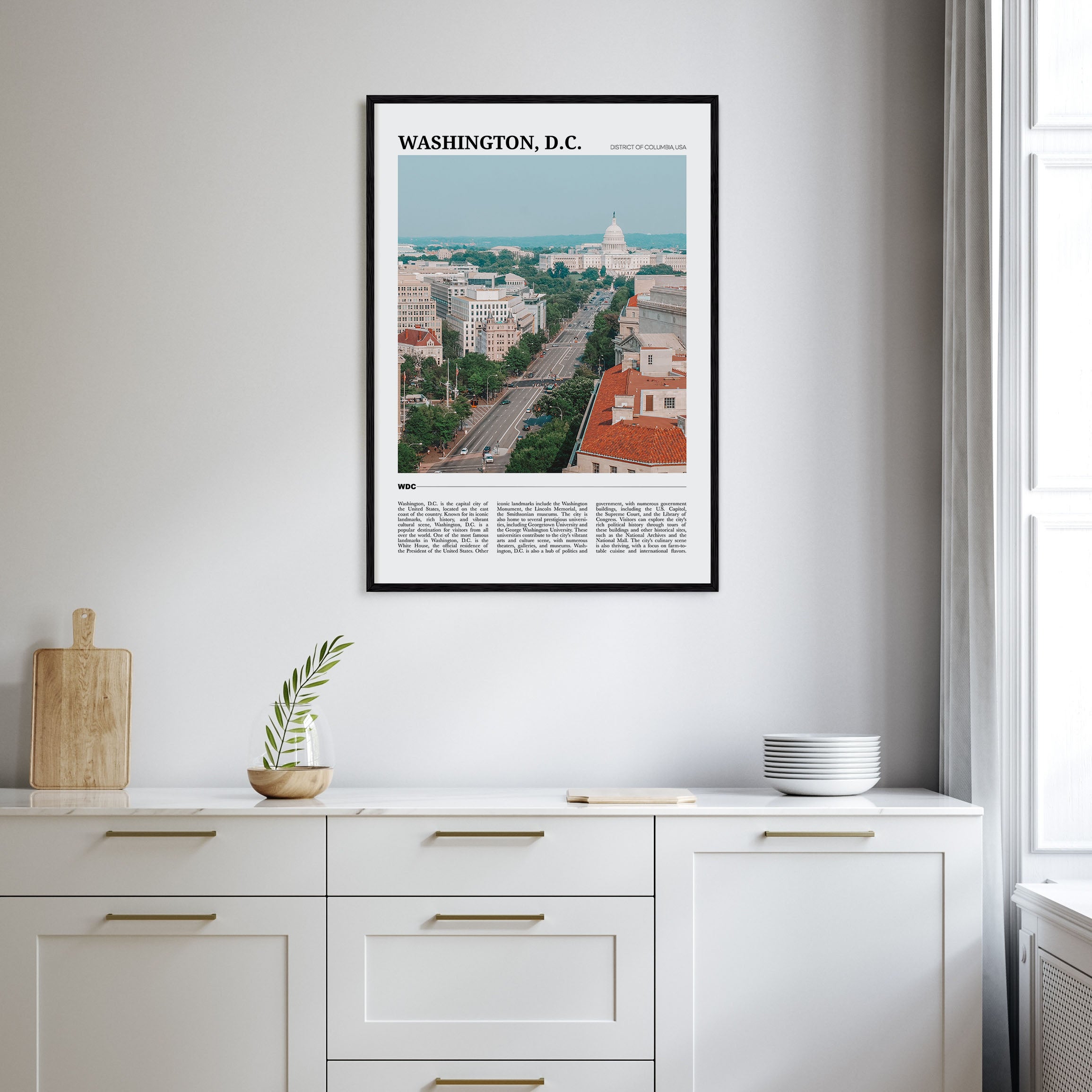 Washington, D.C. Travel Color No 2 Poster