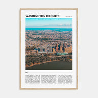 Washington Heights Travel Color Poster