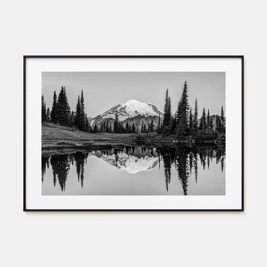 Washington (State) Landscape B&W No 1 Poster