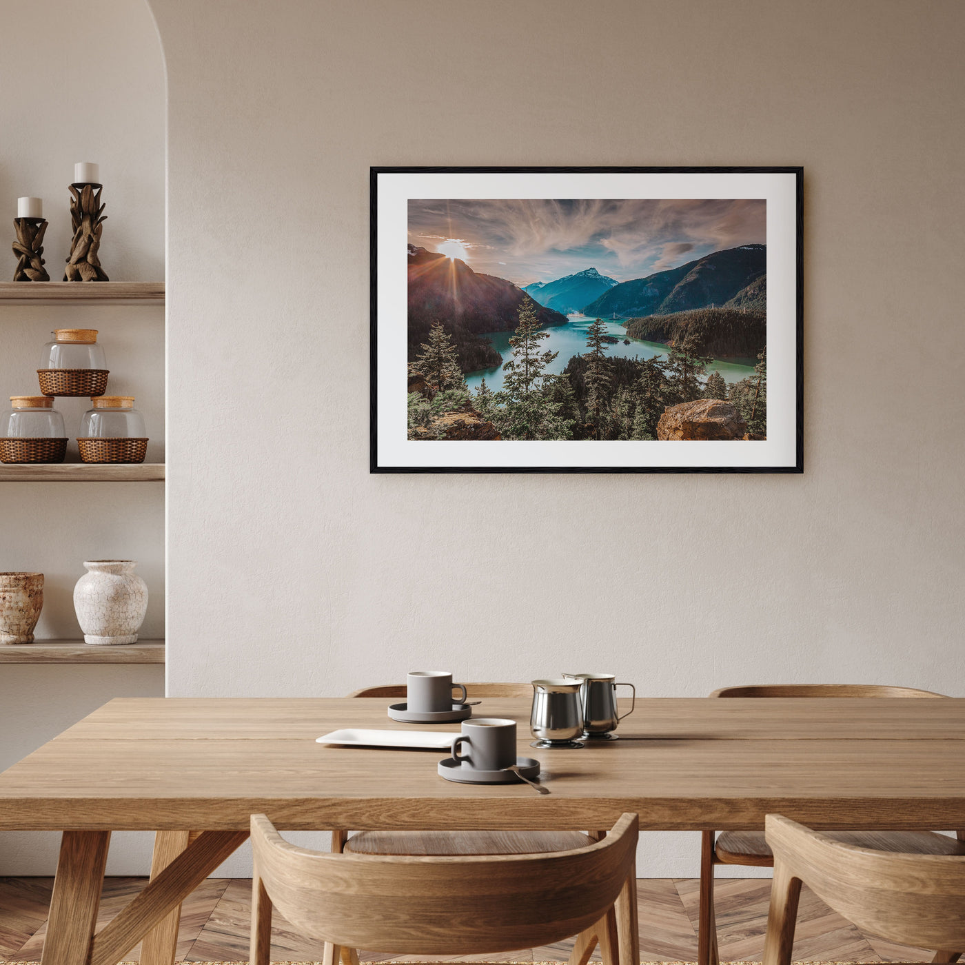 Washington (State) Landscape Color No 1 Poster