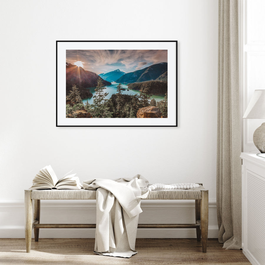 Washington (State) Landscape Color No 1 Poster