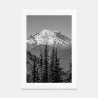 Washington (State) Photo B&W No 2 Poster