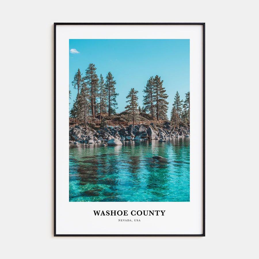 Washoe County Portrait Color Poster