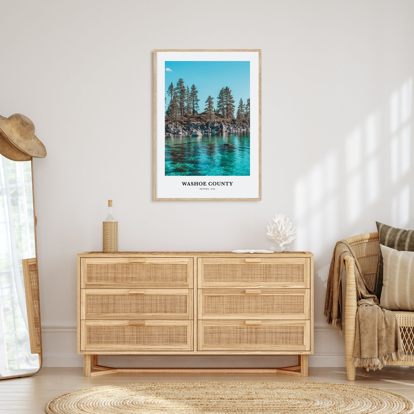 Washoe County Portrait Color Poster