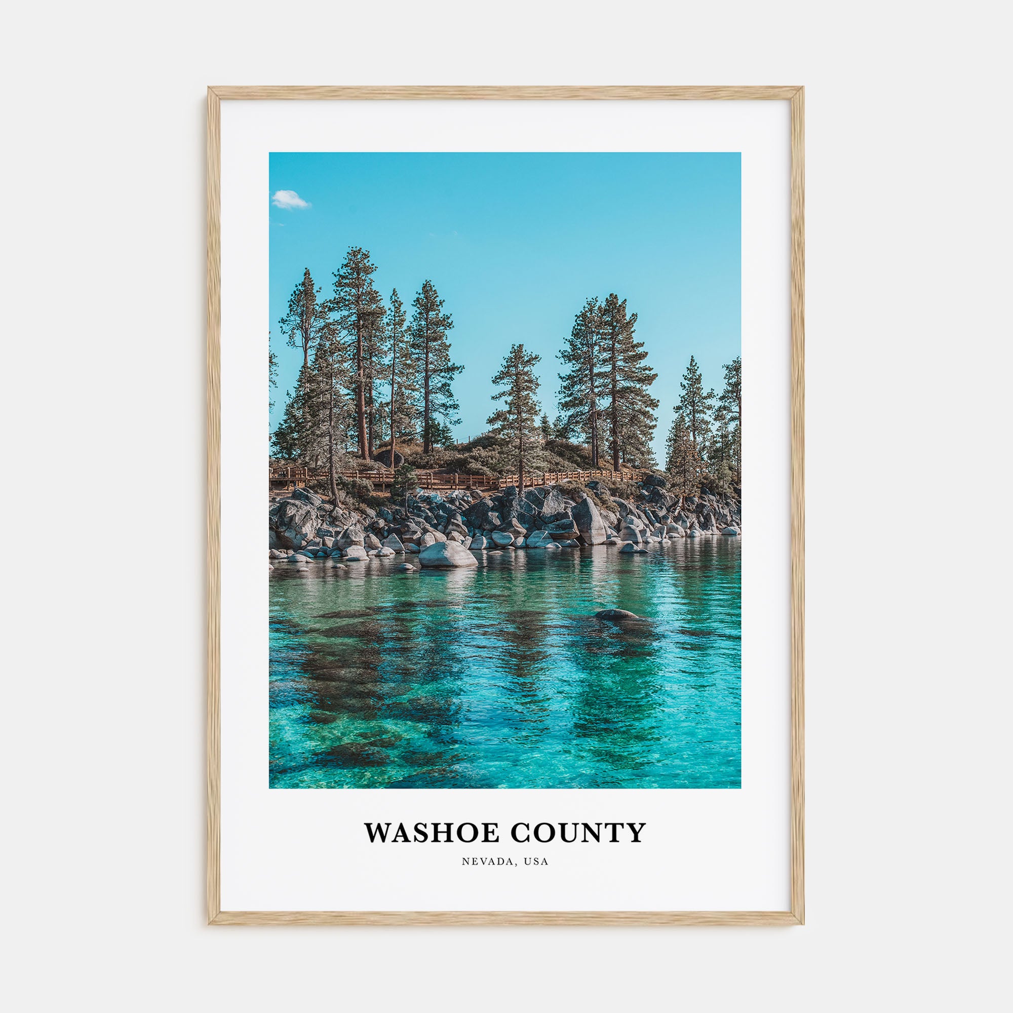 Washoe County Portrait Color Poster