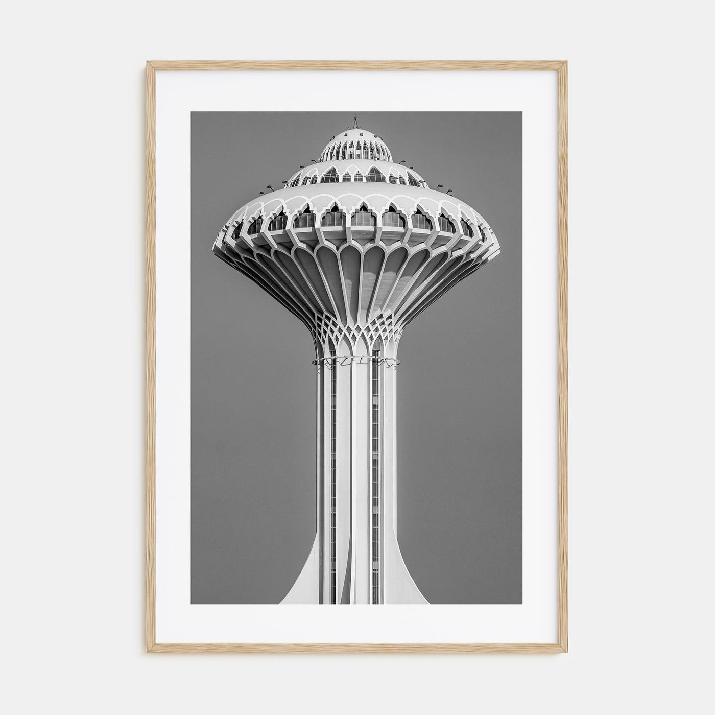 Water Tower Photo B&W No 1 Poster