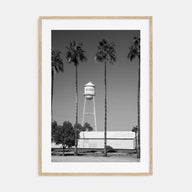 Water Tower Photo B&W No 2 Poster