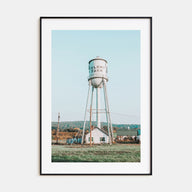 Water Tower Photo Color No 1 Poster