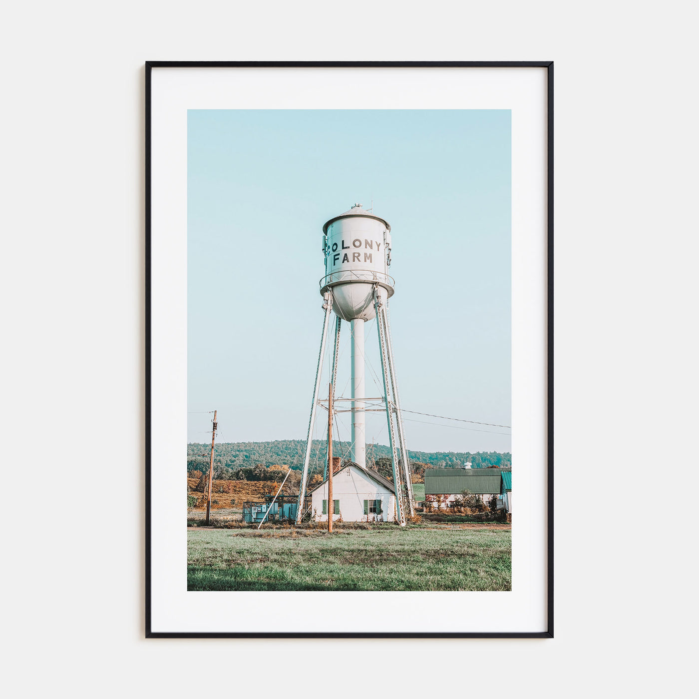 Water Tower Photo Color No 1 Poster