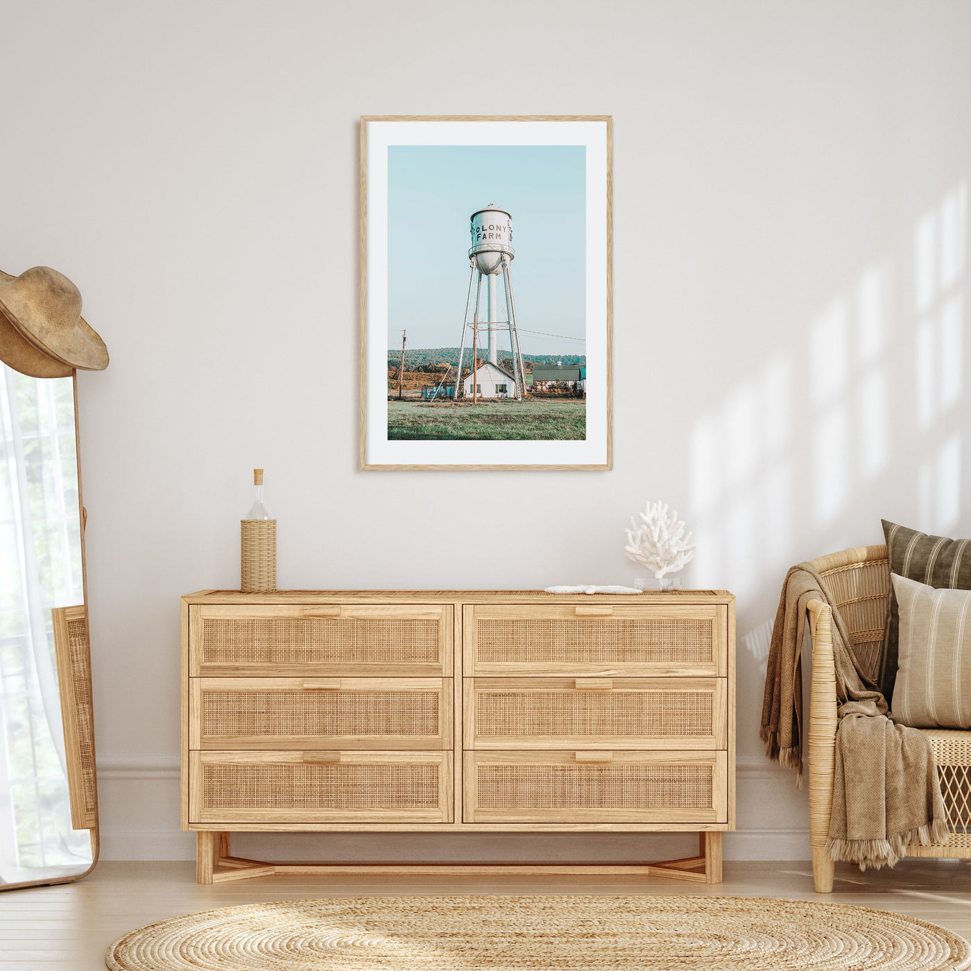 Water Tower Photo Color No 1 Poster