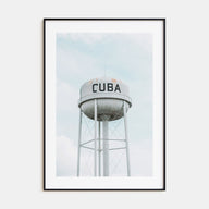 Water Tower Photo Color No 2 Poster
