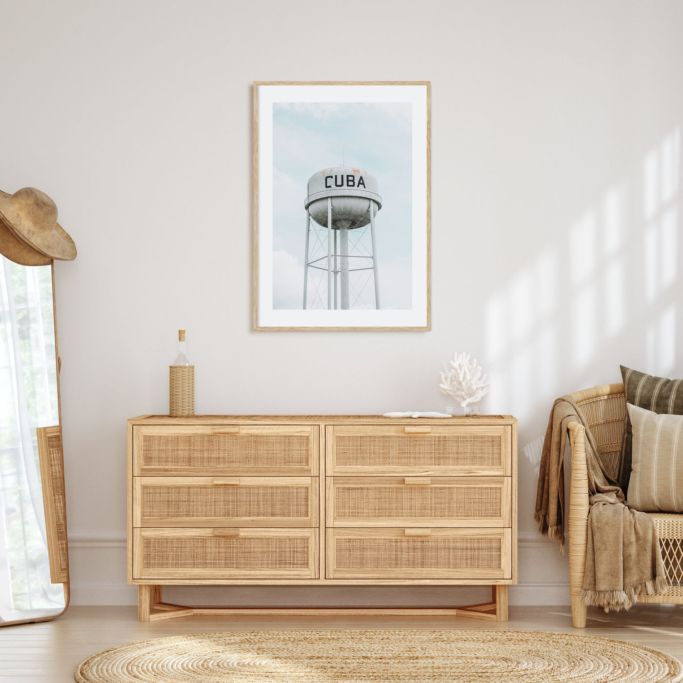 Water Tower Photo Color No 2 Poster