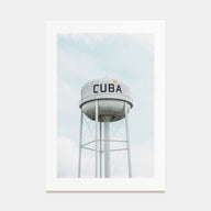 Water Tower Photo Color No 2 Poster