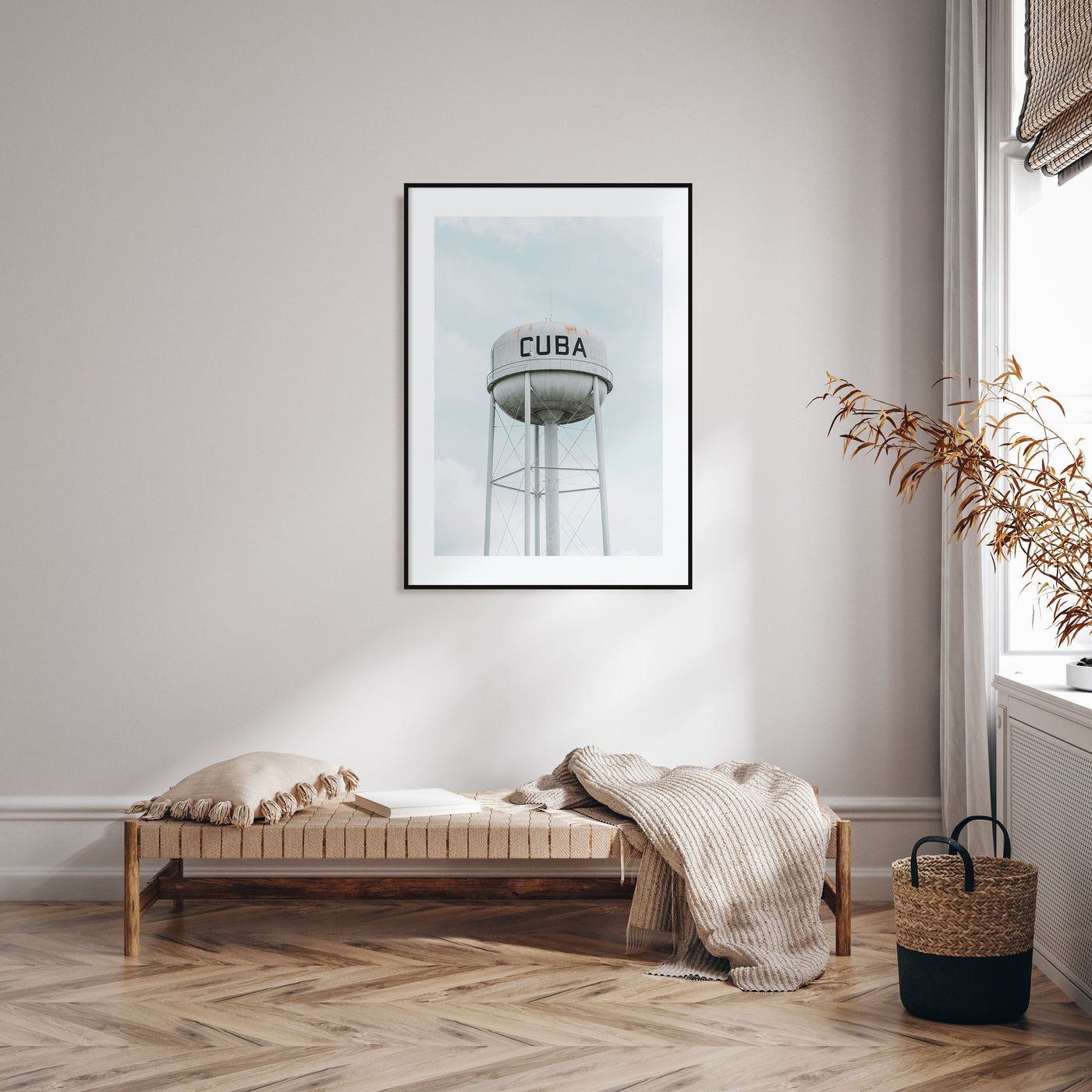 Water Tower Photo Color No 2 Poster