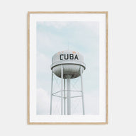 Water Tower Photo Color No 2 Poster