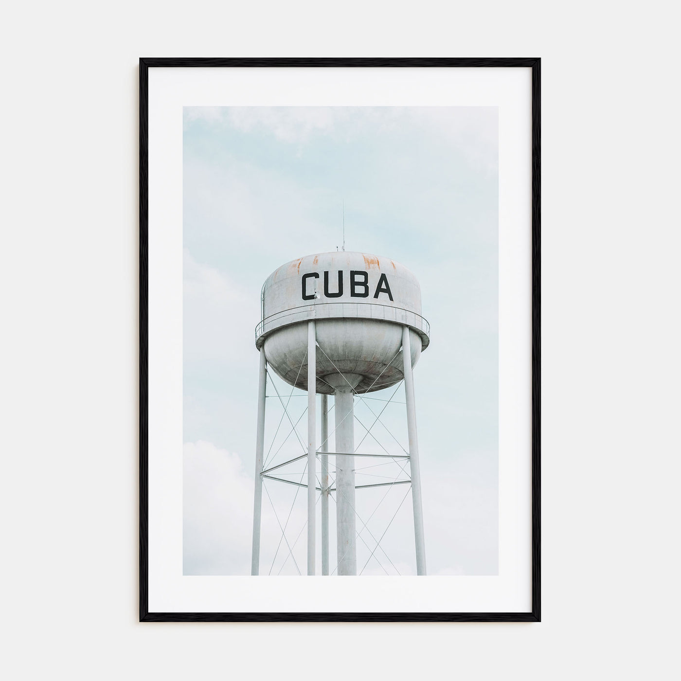 Water Tower Photo Color No 2 Poster