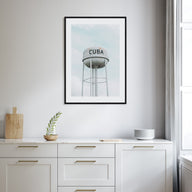 Water Tower Photo Color No 2 Poster