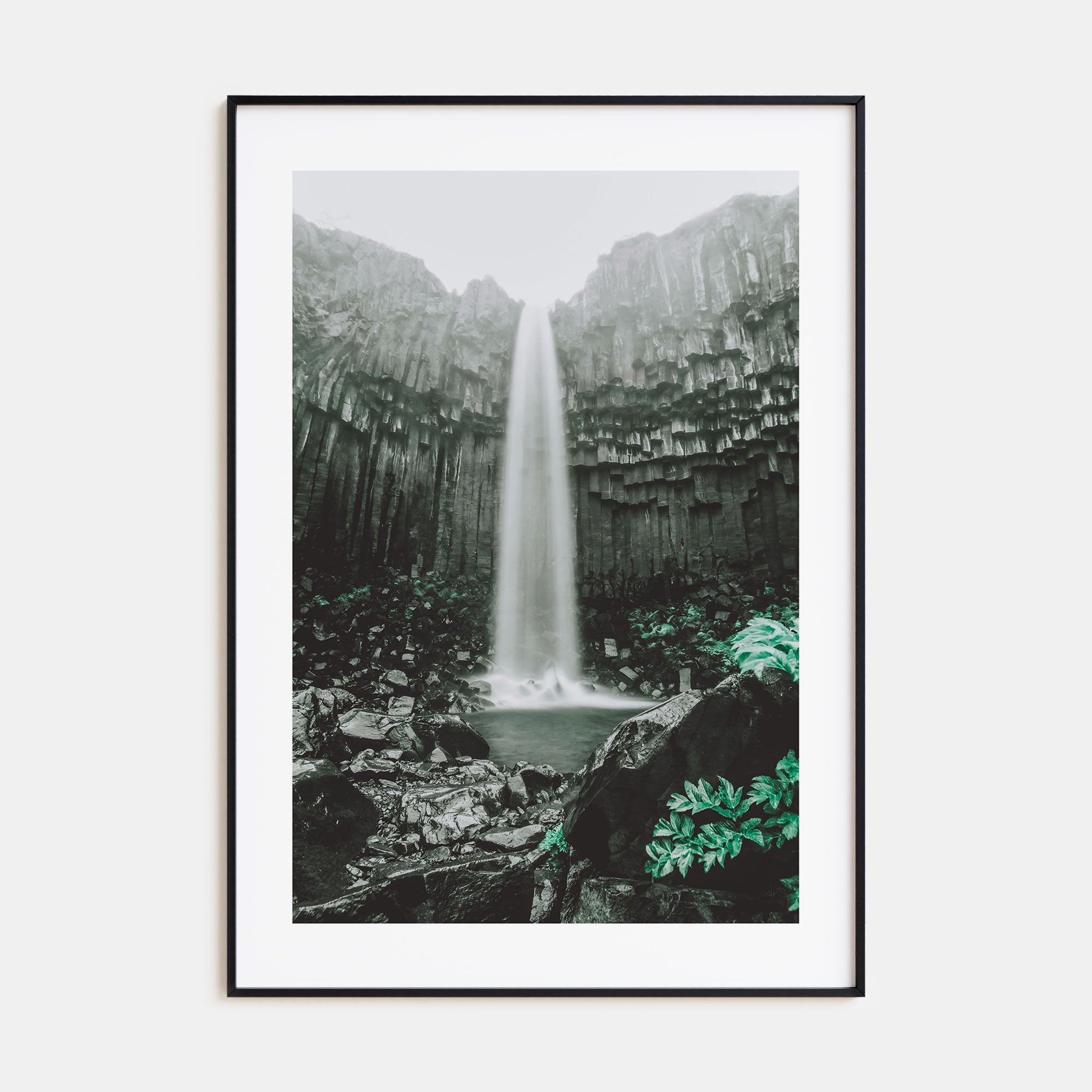 Waterfall Photo Color Poster
