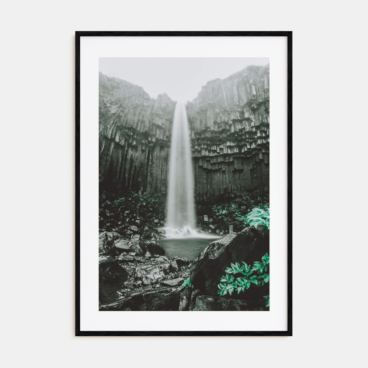 Waterfall Photo Color Poster