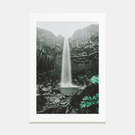 Waterfall Photo Color Poster