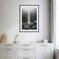 Waterfall Photo Color Poster