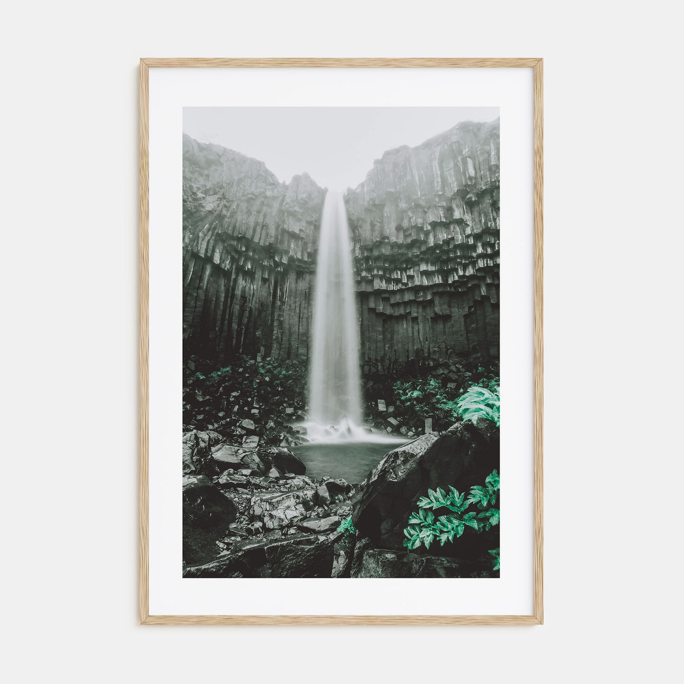 Waterfall Photo Color Poster