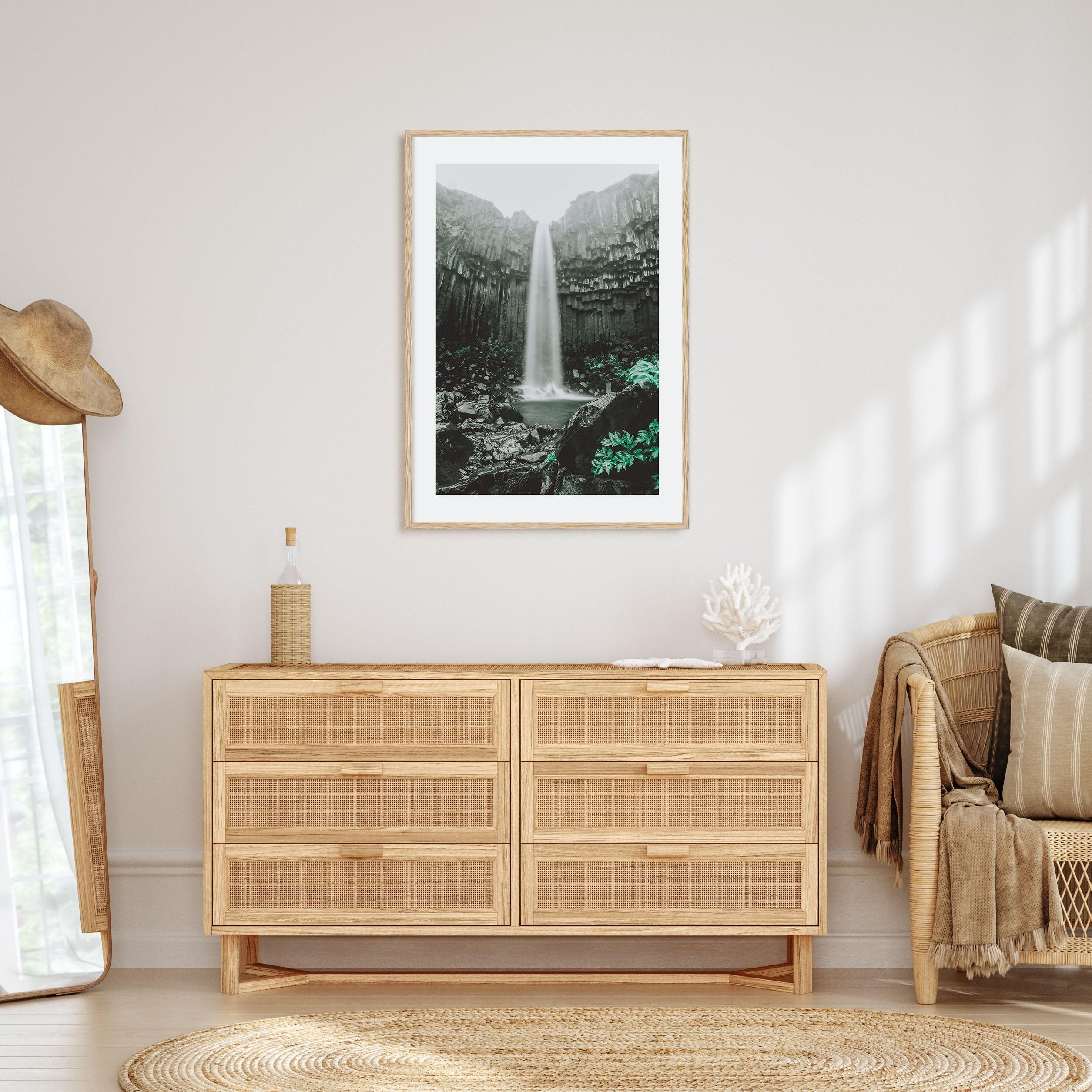 Waterfall Photo Color Poster