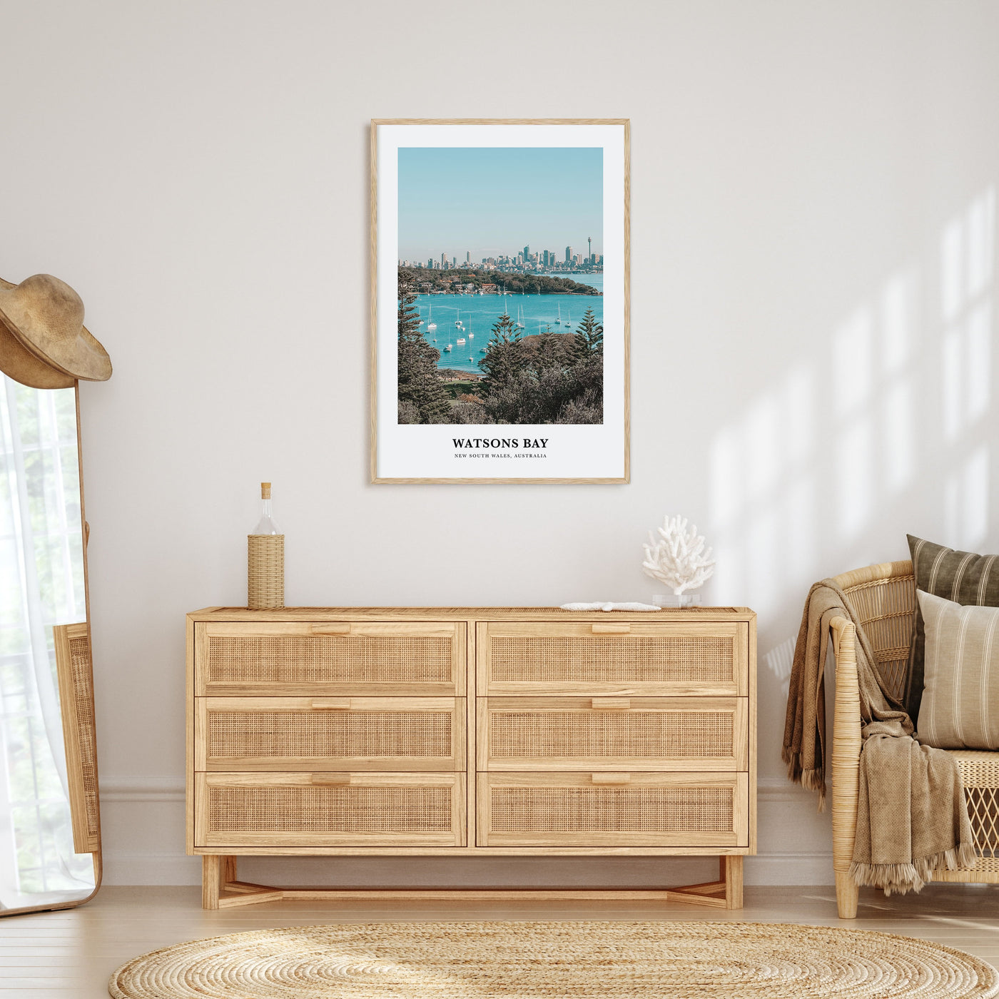 Watsons Bay Portrait Color Poster